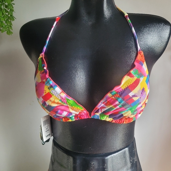 Bswim Bikini Swimsuit Multi Colored L - Picture 2 of 9